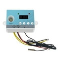 thumbnail image 1 of WHT-01/HTMC-1 AC110-220V Digital Temperature Controller with ±0.1℃ Accuracy, 0-99.9℃ Range, 100W Max Output, LED Indicators, Data Protection & DIY Compatibility for Incubators & Heating Devices (1m, 1 of 6
