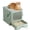 Gray, variant on Anti Splash And Odor Proof Cat Litter Box,Cat Garbage Bin With Garbage Pad,Enclosed Detachable Garbage Bin,Odor Control,Easy To Clean.