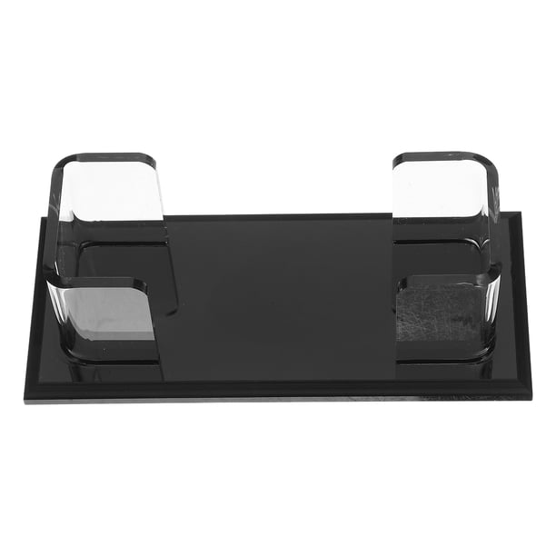 TEHAUX Portatarjetas De Transparente De Acrílico Para Escritorio Y Evento