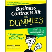 Business Contracts Kit For Dummies
