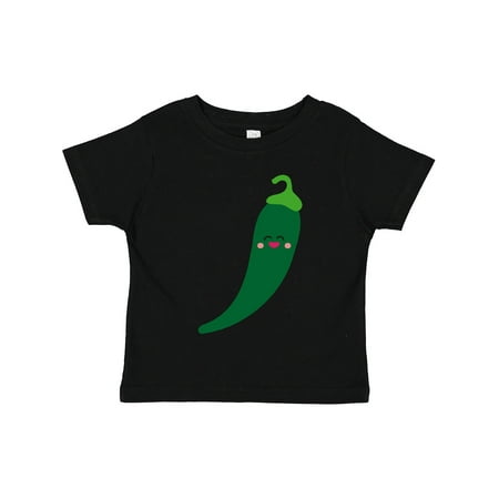 

Inktastic Green Chili Pepper Kawaii Gift Toddler Boy or Toddler Girl T-Shirt