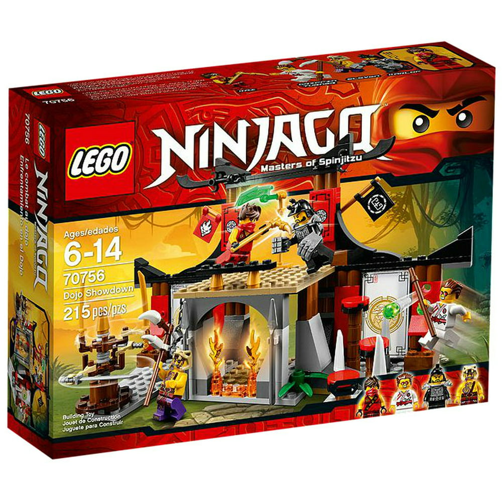 Lego Ninjago Dojo Showdown Set 70756