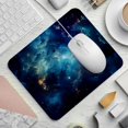thumbnail image 2 of Galactic Space Printed Square Desk Mat Gaming Mouse Pad with Non-Slip Rubber Bottom - 8.3x9.8 Inch Office and Gaming Mouse Pad, 2 of 6