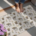 thumbnail image 4 of White Buffalo Pattern Door Rugs,Washable Non Slip Door Mats Indoor,Decorative Door Mats,Entry Mat Indoor for Entrance,Bedroom,Kitchen,Bathroom,20"x32", 4 of 6