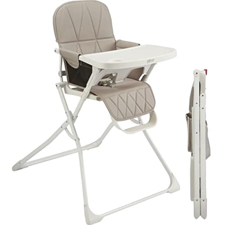 Primo PopUp Folding High Chair - Black