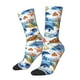 thumbnail image 1 of Balery Marine Animals Calcetas Largas con Estampado para Hombre y Mujer – Suaves y Transpirables, Talla Única (US 5-11), 1 of 6
