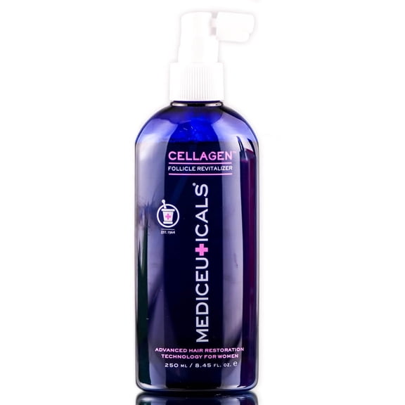 8.45 oz , Therapro Mediceuticals Cellagen Follicle Revitalizer, hair scalp beauty - Pack of 1 w/ Sleek 3-in-1 Comb/Brush