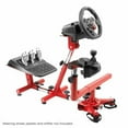 thumbnail image 7 of Arozzi Velocita Universal Racing Simulator Cockpit Compatible with Most Racing Sim Gear and Gaming Chairs Collapsible Telescopic and Portable - Red, 7 of 7