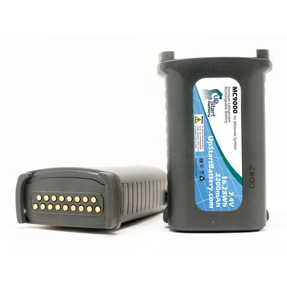 2x Pack - Motorola Symbol MC9090-G Battery - Replacement for Motorola Symbol Barcode Scanner Battery (2200mAh, 7.4V, Lithium-Ion)