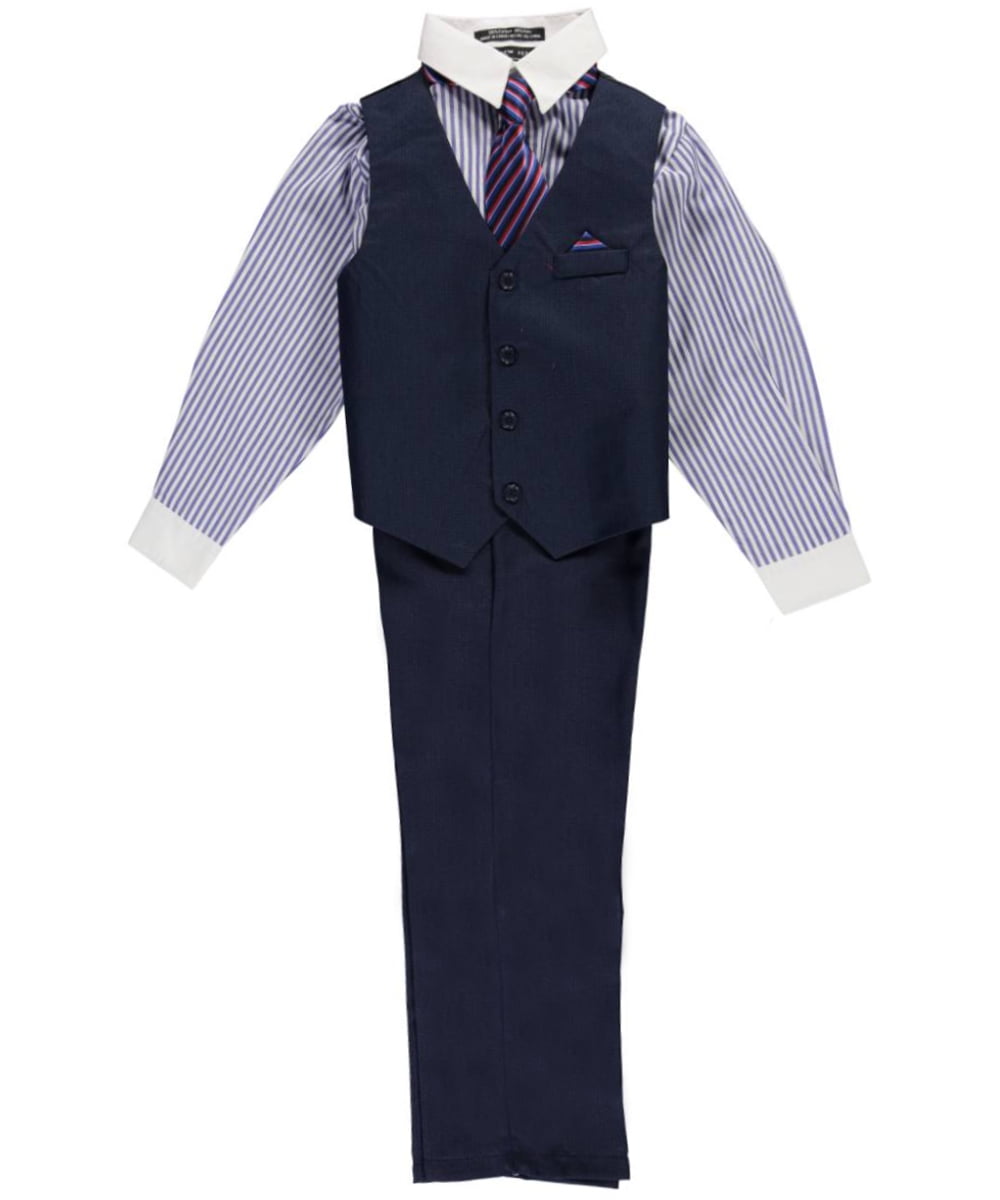 Andrew Fezza Boys 4-Piece Vest Set