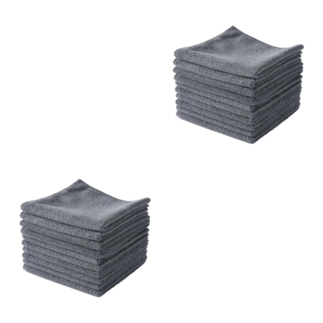 Ounissouiy Paño de limpieza ecológico de 10 piezas, fácil de lavar la cocina y limpiar el hogar, toallas de microfibra para coche Type1 NO1