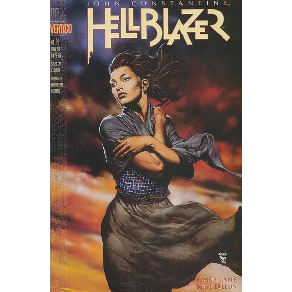 Hellblazer #65 VF ; DC Comic Book