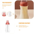 thumbnail image 2 of SWETRACE Transparent Plastic Squeeze Bottles with Sealing Cover for Sauce Storage, 2 of 8