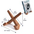 thumbnail image 4 of 2 Pcs Recipe Holder, Handmade Wooden Recipe Holder, - 21.5*12.5*16.5cm, 4 of 4