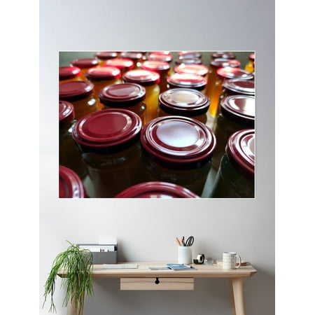 Jam Poster Wall Art, Modern Wall Decor For Living Room Bedroom, 8x12 UNFRAMED