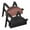 Black and Brown, variant on Dualoai Pommel Pocket Horse Saddle Bag Holder Trip Oxford Cloth Zipper Camping Storage Tote Saddle Pack for Western Endurance Saddles Brown