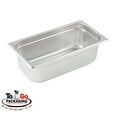 thumbnail image 2 of To Go Packaging Third (1/3) Size Steamtable Pans, Stainless Steel - Third (1/3) - 2.5in Deep, 2 of 3