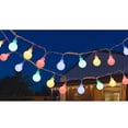 thumbnail image 3 of Guirnalda de luces para exterior, bombillas de colores, 12 m, 100 LED, guirnalda de luces navideñas para fiestas, jardines, balcones e interiores, Navidad, habitaciones infantiles, fiestas,, 3 of 7
