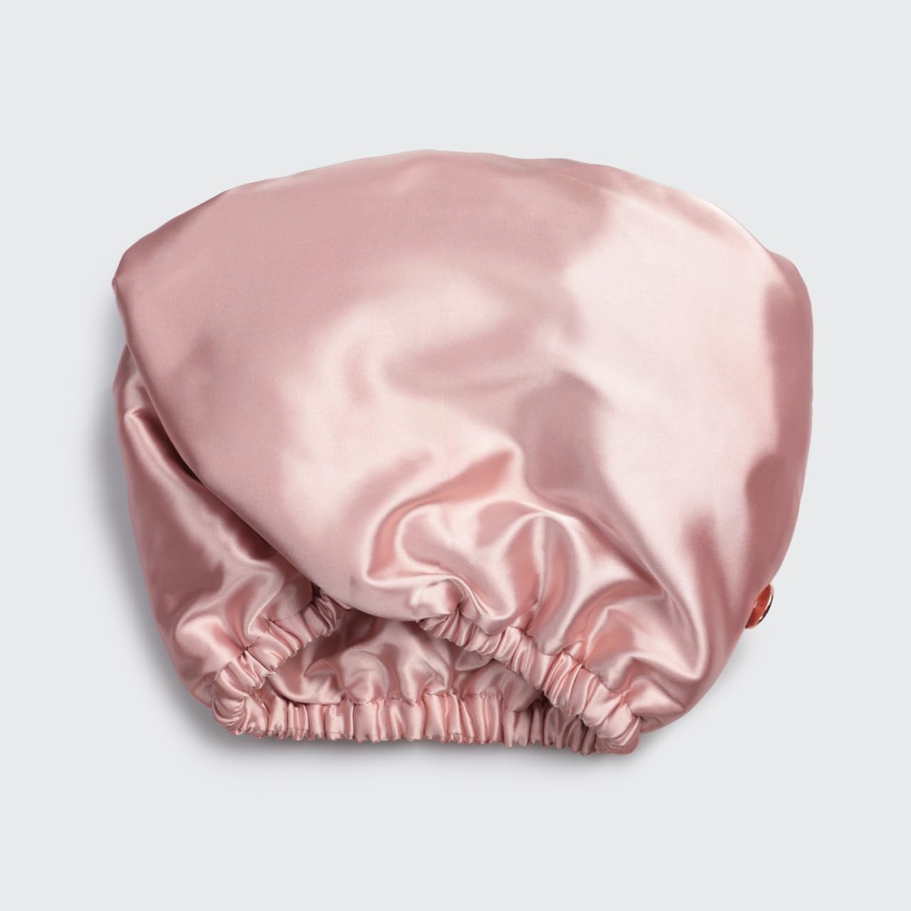 Kitsch Satin Wrapped Microfiber Hair Towel, Pink, 1 Count