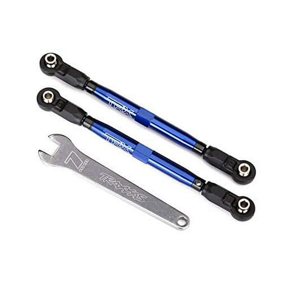 Traxxas 8547X Toe Links Front: Unlimited Desert Racer (Blue Anodized)