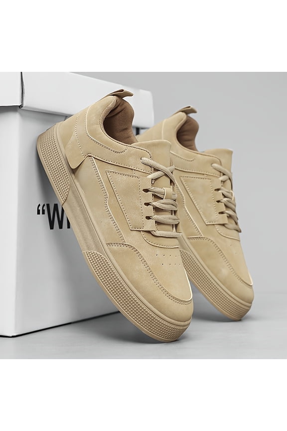 Men's Casual Sneakers: Trendy Street Party Versatile Skate Shoes Fashionable, Comfortable