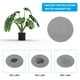 thumbnail image 3 of Platillos de diatomeas Uxcell para interiores de 7 pulgadas, bandejas de goteo de plantas de secado rápido para macetas, paquete de 2 en gris oscuro, 3 of 7