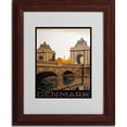 thumbnail image 2 of Trademark Fine Art "Denmark" Matted Framed Art by Vintage Apple Collection, Wood Frame, 2 of 3