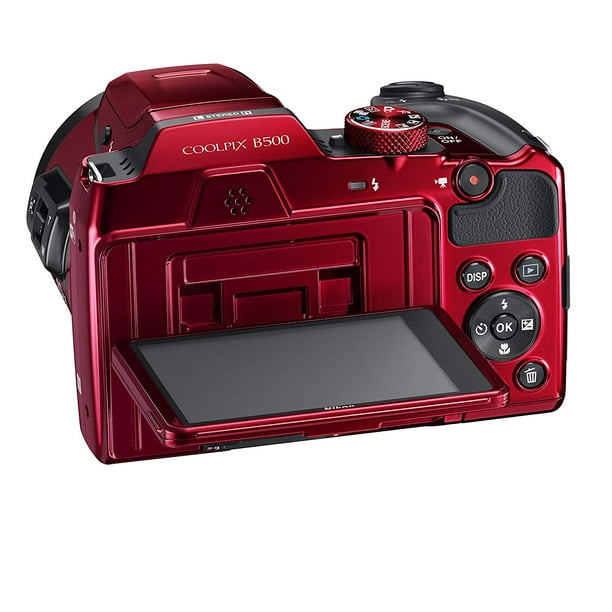 Nikon COOLPIX B500 Digital Camera (Red) - Walmart.ca