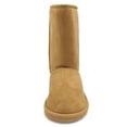 thumbnail image 3 of SLM Women's Classic Winter Faux Fur Boots Faux Sheepskin Mid Calf Snow Shoes, 3 of 5
