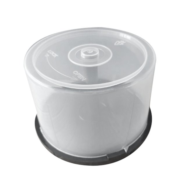 Contenedor de Almacenamiento de CD/DVD de Gran Capacidad, de Plástico Transparente, Organizador de Discos Compactos, Diseño Compacto.