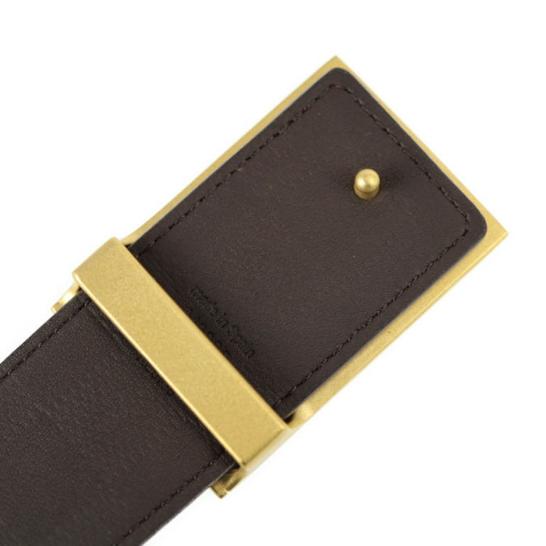 Louis Vuitton - Authenticated Belt - Leather Brown For Woman, Very Good condition