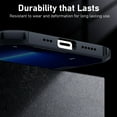 thumbnail image 4 of Shockproof Silicone Phone Case, Anti Shock Heat Dissipation Slim Thin Lens  Phone Accessory for Screen Protector, 4 of 8
