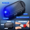 thumbnail image 4 of Alarma de coche ELECTOP Solar con luz antirrobo, 4 unidades, azul, 4 of 7