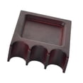 thumbnail image 1 of Colaxi Porte-Queue de Billard 3 Fentes Portable Lesté Accessoires Professionnels Outil de Repos de Snooker pour Jeu Femmes Bord de Table Sports Rouge, 1 of 8