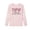 91Pink317, variant on XAOFW Girl's T-Shirts 100 Days Of School Long Sleeve Crew Neck Heart Print Kids Casual T Shirt Everyday Wear Relaxed Fit Tee Shirt Outdoor Activities Soft Breathable Children Top