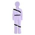 thumbnail image 3 of iiniim Kids Girls Ski Suits Winter Snow Jacket Coats Snowmobile Hooded Jumpsuit Snowboard Snowsuits Light Purple 16, 3 of 7