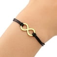 thumbnail image 6 of Stainless Steel Bracelets Lucky Black Red Rope Hand Made Fashion Clover Cartoon Cross Summer Charm Bracelet For Women Jewelry, 6 of 6
