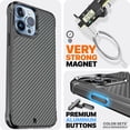 thumbnail image 2 of Funda de teléfono REBEL para iPhone 13 Pro Max Gen 3 de fibra de aramida, 2 of 9