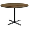thumbnail image 6 of KFI Studios Urban Loft 2.5' Round Dining Table, Natural, Black X Base, 6 of 6