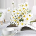 thumbnail image 2 of BalsaCircle 6 White 20" Silk Daisy Artificial Flower Sprays Bushes Wedding Party Decorations, 2 of 8