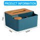 thumbnail image 2 of Caja de pañuelos multifunción, dispensador rectangular de pañuelos faciales para comedor, cocina, 2 of 5
