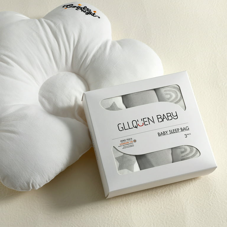 GetUSCart- 3-Pack Organic Baby Swaddle Sleep Sacks - Newborn