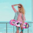 thumbnail image 4 of Patineta LAVIGA Tabla Skate Juvenil Diseño Skate Girl Rosa para niñas, 4 of 7