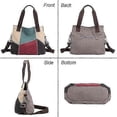 thumbnail image 3 of 2025 Latest Model Women Canvas Handbag Ladies Canvas Tote Bag Women Shoulder Bag Crossbod, 3 of 3