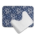 thumbnail image 6 of Yiaed Dragon Print Bathroom Mat Set 2 Pieces Mat Anti-Skid Pad Ultra Soft and Absorbent Bathroom Bath Mat Contour Bath Rugs for Toilet Base, 6 of 6