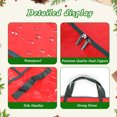 thumbnail image 4 of Almacenamiento para Navidad PE Con Asa Plegable Impermeable (165) ROJO, 4 of 9