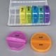 thumbnail image 2 of Qarigey Pastillero semanal portátil, soporte dispensador de pastillas de 7 días, organizador de almacenamiento de suplementos, divisores de Salud, 2 of 5