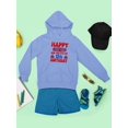 thumbnail image 3 of Happy 4Th Of July 12Th Bday Hoodie Juniors -Image by Shutterstock,  Large, 3 of 4