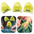 thumbnail image 3 of Mini Gobernación Dedo Costura 3 PCS Ayuda Accesorios Plantilla para El La Nave Bricolaje (diente Único) Amarillo, 3 of 9