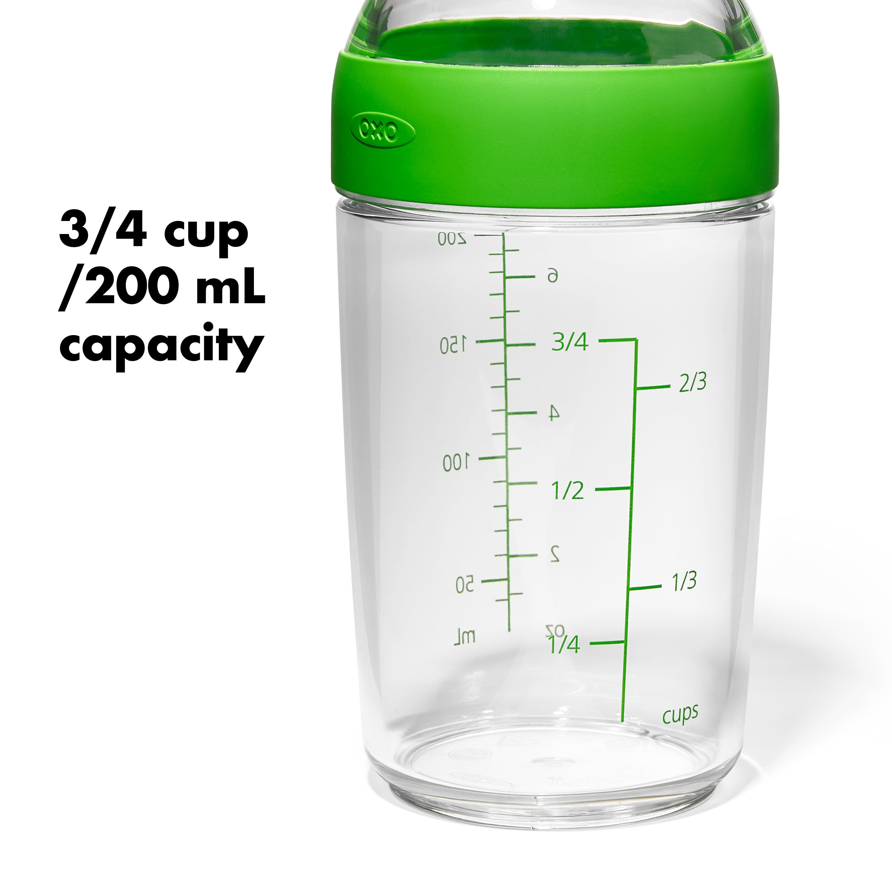 oxo good grips salad dressing shaker green SoftWorks Little Homemade dressings
